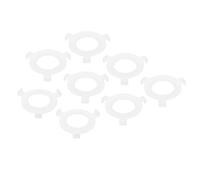 PATIKIL Bague d'Adaptation d'Abat-Jour E27 Vers E14, Lot de 8 Convertisseurs d'Adaptateur de Support d'Abat-Jour pour Luminaires, Blanc