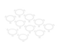PATIKIL Bague d'Adaptation pour Abat-Jour E27 Vers E26, Lot de 10 Convertisseurs d'Adaptateur de Support d'Abat-Jour, Remplacement pour Luminaires, Blanc