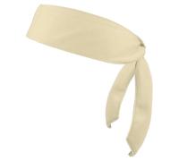PATIKIL Bandana de Tête, Bandeau Ninja Karaté Ajustable pour Hommes et Femmes, Bandeau de Sport Absorbant La Transpiration pour Course à Pied, Tennis, Yoga, Beige