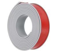 PATIKIL Bande de Chant en Forme de U en TPE, 1-9/16 Pouce x 16.4 Pieds Autocollant Flexible en Placage de Bordure Protecteur de Bordure de Meuble pour Étagère Armoire Réparation, Gris