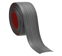 PATIKIL Bande de Transition de Sol autocollante 2 Pouce x 6.6 Ft, Sol Stratifié en Vinyle, Séparateur Plat pour Joindre les Interstices du Sol, les Portes, Grain Gris Foncé