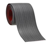 PATIKIL Bande de Transition de Sol autocollante 3 Pouce x 3 Ft, Sol Stratifié en Vinyle, Séparateur Plat pour Joindre les Interstices du Sol, les Portes, Grain Gris Foncé