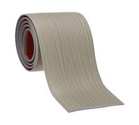 PATIKIL Bande de Transition de Sol autocollante 3 Pouce x 3 Ft, Sol Stratifié en Vinyle, Séparateur Plat pour Joindre les Interstices du Sol, les Portes, Grain de Bois Gris