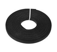 PATIKIL Bandes de Couture de 10 mm x 15 Yards, Épaisseur de 1 mm, en Polyester Haute Densité pour Poupées Faites à la Main, Chapeaux, Sacs à Main, Robes de Mariée, Noir