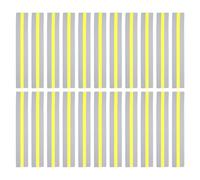 PATIKIL Bandes de Lecture Guidée, 24Pcs Le Signet de Superposition Coloré de Surbrillance de Suivi Réduit L'Approvisionnement D'Enseignement D'Enseignant de Stress Visuel, Jaune