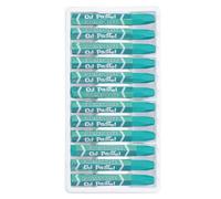 PATIKIL Bleu Vert Pastels à l'Huile, 24Pcs Crayons à l'Huile Doux Bâton de Pastels Vibrants et Crémeux Fournitures d'Art pour Peinture, Dessin, Mélange Graffitis pour Artistes Débutants