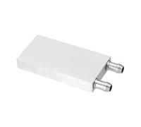 PATIKIL Bloc De À Eau En Aluminium 40x80x12mm, Système De Dissipateur Thermique À Plaque Refroidisseur Liquide Échangeur À Eau Pour Radiateur De CPU D'Ordinateur, Graphiques,