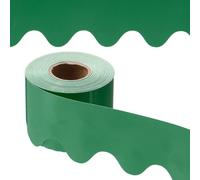 PATIKIL Bordure de tableau d'affichage, 65,5 pieds Poster Tableau Noir Décoration Bordure Bordures Festonnées ornementation de Mur pour Classe Bureau Casier, Vert