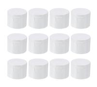 PATIKIL Bouchons à Rabat de Rechange 28/410, 12 Pièces, Diamètre Intérieur de 1,1 Pouce, Couvercle en Plastique Réutilisable pour Bouteilles de Peinture, Shampoing et Boisson, Blanc