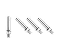 PATIKIL Boulons d'Expansion M10 x 80mm, 4Pcs Boulons d'Expansion en Acier Inoxydable 304 pour Ancrage de Manchon de Fixation de Mur en Béton Brique Murale en Plaques de Plâtre, Argent