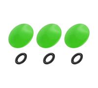 PATIKIL Bouton D'obturateur pour Caméra, 3 Pièces Boutons Déclenchement D'obturateur À Surface Convexe 10mm Cuivre Naturel pour Nikon pour Fujifilm pour Leica DSLR/SLR, Vert