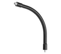 PATIKIL Bras Articulé de 8 Pouces, Filetage Mâle 1/4"-20, en Métal, Universel, Flexible, pour Caméra d'Action, Téléphone, Microphone, Noir