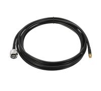 PATIKIL Câble N Male Vers SMA Male 3 M / 10 Ft, Connecteur Ultra Faible Perte, Câble de Raccordement Coaxial pour Antenne Récepteur GPS, Amplificateur de Signal Noir
