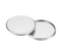 PATIKIL Cache D'objectif Métallique 37mm x 1mm, Bouchon Universel pour Filtres D'objectif en Aluminium, Boîtier De Protection Mince pour Filtres 37mm x 1mm, Fader Circulaire, Argent