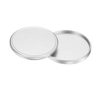 PATIKIL Cache D'objectif Métallique 40.5mm, Cache Emboîtement Universel Boîtier De Protection en Aluminium pour Filtres Circulaires Polariseurs Et Fadeurs De 37mm, Argent
