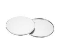 PATIKIL Cache D'objectif Métallique 72mm, Cache D'objectif Universel en Aluminium Boîte De Protection Circulaires Polariseurs Et Filtres Dégradés De 37mm, Argent