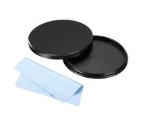 PATIKIL Cache-Objectif de 46 mm Capuchon D'Objectif D'Appareil Photo Capuchon de Protection Universel pour Filtre D'Objectif Boîtier de Protection Avant en Métal avec Chiffon Nettoyage