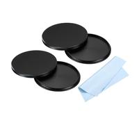 PATIKIL Cache-Objectif de 55 mm, 2 Pièces, Couvercle Universel de Protection Avant en Métal pour Filtre D'Objectif avec Chiffon de Nettoyage pour Appareil Photo