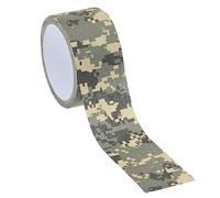 PATIKIL Camouflage Ruban 2" x 5.5 Yards, Auto Adhésif Protecteur Camouflage Ruban Emballage Imperméable Bandage pour Extérieur Chasse Campement, Numérique