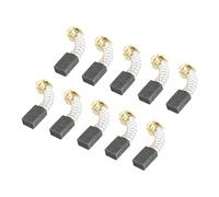 PATIKIL Carbone Brosses 15x10x6mm pour Électrique Moteurs Alimentation Outil Meuleuse Angulaire Table Scie Rechange Pièce Réparation, 10 Paquet