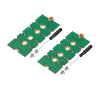 PATIKIL Carte D'Extension M2 NVME SSD Adaptateur De Transfert 2230 2242 2260 2280, 2Pcs Adaptateur D'Extension M.2 Changement vers Taille Longue avec Tournevis pour Maison Bureau