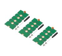 PATIKIL Carte D'Extension M2 NVME SSD Adaptateur De Transfert 2230 2242 2260 2280, 3Pcs Adaptateur D'Extension M.2 Changement en Taille Longue avec Tournevis pour Bureau, Vert