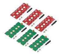 PATIKIL Carte D'Extension M2 NVME SSD Adaptateur De Transfert 2230 2242 2260 2280, 6Pcs Adaptateur D'Extension M.2 Changement en Taille Longue avec Tournevis pour Maison, Rouge Vert