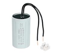 PATIKIL CBB60 20uF Condensateurs de démarrage, AC 450V 2 fils 50/60Hz Cylindre 70x40mm pour pompes à eau, machines à laver démarrage moteur, 1Set