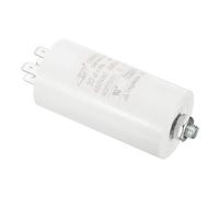 PATIKIL CBB60 30uF Condensateur de Démarrage, AC 450V 4 Broches 50/60Hz Cylindre Fond avec Vis 75x40mm Condensateur Marche pour Compresseur d'Air, Moteur de Machine de Nettoyage Étoile