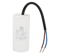 PATIKIL CBB60 35uf Fonctionnement Condensateur,1pcs AC 450V 2 Fils 50/60HZ Cylindre 96x44mm pour Eau Pompes, Lavage Machines Moteur Démarrage