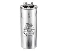 PATIKIL Cbb65 50Uf Fonctionner Condensateur, 50Mfd 1pcs Ac 450V 6 Broches Aluminium Boîtier Moteur Démarage Condensateur pour Air Climatiseur Compresseur Moteur,1.95 X 4.88pouce
