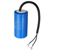 PATIKIL Cd60 Fonctionner Condensateur, 100Uf 250VAC 50/60Hz Moteur Démarrage Condensateur avec 2 Fils pour Air Compresseur Moteur Démarrage Execution