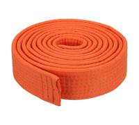 PATIKIL Ceinture de Classement Colorée de Taekwondo 1.6" x7.2Ft 2.2M, Ceinture de Judo et de Karaté en Polyester pour Entraînement et Enseignement des Arts Martiaux, Orange