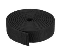 PATIKIL Ceinture de Classement Colorée de Taekwondo 1.6" x9.8Ft 3 M, Ceinture de Judo et de Karaté en Polyester pour Entraînement et Enseignement des Arts Martiaux, Noir