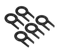 PATIKIL Clapet xtracteur Interrupteur Décapant, 5 Paquet Bricolage Outil Fixation Clavier Plastique pour Mécanique Clavier, Noir