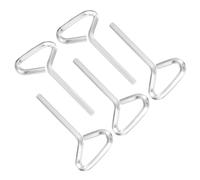 PATIKIL Clé Hexagonale 5/32 Inch, 5 Pcs Clé Hexagonale En Forme De T Standard Pour Dispositif De Sortie À Barre Poussoir, Argent