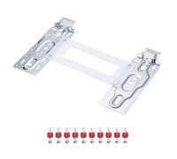 PATIKIL Climatisateur Paroi Support, Intérieur Interne Unité Universel Suspendu Plaque Crochet Support Support Planche Réglable pour HVAC