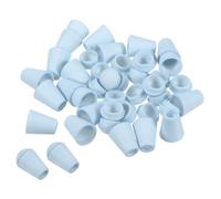 PATIKIL Cloche Extrémité Bouchon 20Pcs Cordon Corde Serrure pour Cordon Serrage Sac Lac Bleu