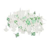 PATIKIL Collant PCB Entretoise, 100 Pcs Adhésif Entretoises 0.5" Support Hauteur Adhésif Isolé Entretoises pour PCB PC Planche Support, Blanc