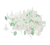 PATIKIL Collant PCB Entretoise, 100 Pcs Adhésif Entretoises 0.56" Support Hauteur Adhésif Isolé Entretoises pour PCB PC Planche Support, Blanc