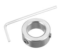 PATIKIL Collier d'arbre à alésage de 13/16", Colliers de verrouillage d'arbre en acier Collier de roue d'atterrissage de 1-1/4" de diamètre extérieur avec double vis de réglage M6