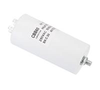 PATIKIL Condensateur De Démarrage Cbb60 55Uf Ac 450V 4 Broches Cylindre Avec Vis M8 Pour Machine À Laver Pompe De Nettoyage Moteur Étoile