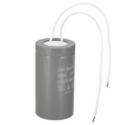 PATIKIL Condensateur De Démarrage CD60, 300uF 250V 2 Fils Blancs 50/60Hz Condensateur Pour Moteur 96x50mm Pour Air Compressor Motor Starts Running, Gris
