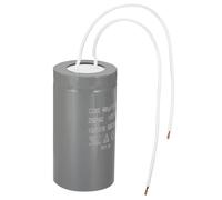 PATIKIL Condensateur De Démarrage CD60 400uF 250V 2 Fils Blancs Gris