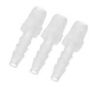 PATIKIL Connecteur mâle 3/16" Barb x 1/8" G, 3 pièces Raccord de Tuyau en Plastique Raccord de Tuyau Industriel Barb vers raccord de Tuyau pour Eau Liquide air Carburant