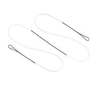 PATIKIL Corde d'arc Recurve, Corde d'arc de Remplacement 14 Brins pour Arc Long pour Équipement d'Archerie Universel, Blanc AMO 68" (Réel 64")