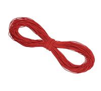 PATIKIL Corde Élastique de 100 Mètres / 109 Yards, 2 mm de Diamètre, Rouge, pour La Couture, Le Bricolage, Les Sangles de Crochet, Le Camping et Les Sangles d'attache.