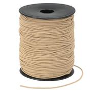 PATIKIL Corde Élastique Extensible pour Bracelets 109 Verges / 100m, Fil Élastique 1.5mm pour Fabrication De Bijoux, Colliers, Perles Et Bricolage DIY, Marron