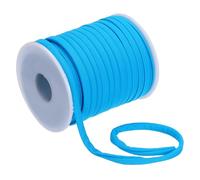 PATIKIL Corde Élastique Plate en Nylon, 21.87 Yard 5 mm Corde Élastique Spandex Tissu Fil pour Couture Vêtements Accessoires Cheveux Cordon DIY Artisanat, Bleu Ciel