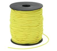 PATIKIL Corde Élastique pour Bracelets 109 Yards / 100m, Fil Élastique 1.5mm pour Fabrication De Bijoux, Colliers, Perles Et Artisanat DIY, Jaune